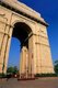 The India Gate, originally called the All India War Memorial, is a war memorial located astride the Rajpath, on the eastern edge of the ‘ceremonial axis’ of New Delhi, formerly called Kingsway.<br/><br/>

The names of some 70,000 Indian soldiers who died in World War I, in France and Flanders, Mesopotamia, and Persia, East Africa, Gallipoli and elsewhere in the near and the far-east, between 1914–19, are inscribed on the memorial arch. In addition, the war memorial bears the names of some 12,516 Indian soldiers who died while serving in India or the North-west Frontier and during the Third Afghan War.<br/><br/>

The India Gate war memorial, the architectural style of which has been compared with the Gateway of India in Bombay, and the Napoleonic Arc de Triomphe in Paris, was designed by Sir Edwin Lutyens.